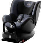 Scaun auto ISOFIX Britax Romer DUALFIX2 R Blue Marble, 0-18 kg, rotativ, Albastru