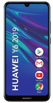 Telefon mobil Huawei Y6 2019, Dual SIM, 32GB, 4G, Sapphire Blue, Huawei