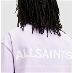 AllSaints tricou din bumbac ACCESS SS CREW barbati, cu imprimeu, M038PA, AllSaints