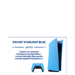 Controller DualSense si carcasa consola PS5 Digital Ice Blue, sony