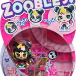 Figurină Spin Master Zoobles Z-Girlz - Bam Bop + Accesorii Happitat (6061365), Spin Master