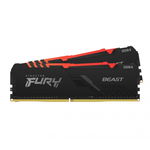 Memorie RAM Kingston FURY Beast RGB 32GB DDR4 3200MHz CL16 Dual Channel Kit