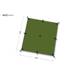 DD Hammocks Tenda 2x2m Prelata DD Hammocks Olive Green - 707273931658, DD Hammocks