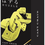 Puzzle mecanic - Mini Huzzle Chain - Gold, Hanayama