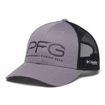 Accesorii Femei Columbia PFG Meshtrade Snapback Hooks Ball Cap Grill HeatherBlack, Columbia