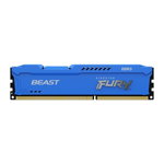 Memorie RAM Kingston FURY Beast, KF316C10B/4, 4GB, DDR3, 1600MHz, CL10, Kingston Fury
