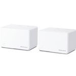 Mercusys AX3000 Whole Home Wi-Fi system HALO H80X(2-PACK),wi-fi 6 Dual-Band, Standarde Wireless: IEEE 802.11ax/ac/n/a 5 GHz, IEEE 802.11ax/n/b/g 2.4 GHz, viteza wireless: 2402 Mbps on 5 GHz, 574 Mbps on 2.4 GHz, Securitate wireless: WPA-PSK/WPA2-PSK/WPA3, MERCUSYS