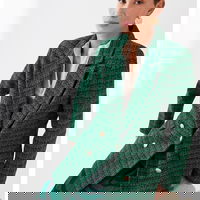 Sacou din tuid cu doua randuri de nasturi