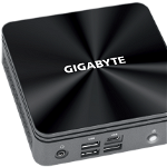 Intel mini pc Barebone Gigabyte GB-BRI5-10210E Dimension 34.7 mm x 119.5 mm x 119.5 mm (1.37" x 4.7" x 4.7") Motherboard Size 105mm x 112.4mm CPU 10th Generation Intel® Core™ i5 Processor i5-10210U 4.2GHz, 4 core (TDP 15W) Memory, Gigabyte