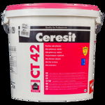 Vopsea acrilica exterior Ceresit CT 42, alb, 15 l, Ceresit