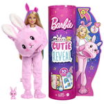 Papusa Barbie Cutie Reveal, Iepuras, 10 surprize, HHG19, Barbie