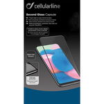 Folie Sticla Cellularline Anti-Shock pentru iPhone 7/8/SE 2 Negru, Cellularline