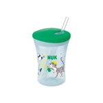 Cana NUK Action 10255599, 12 luni+, 230ml, albastru-verde, NUK