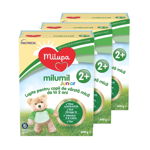 Lapte praf Milupa Trio Pack, Milumil Junior 2+, 600 gr, 24 luni+