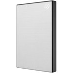 HDD External SEAGATE ONE TOUCH 5TB, 2.5", USB 3.0, Silver, Seagate