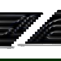 MacBook Pro 14", procesor Apple M3, 8 nuclee CPU si 10 nuclee GPU, 8GB, 512GB SSD, Silver