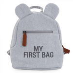 Rucsac pentru copii Childhome My First Bag Canvas Gri, Childhome