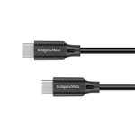 Cablu USB tip C - USB tip C 100 W 1 m Kruger&Matz Basic KM1260, Kruger&Matz