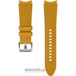 Curea Hybrid Leather Samsung Watch5 Pro / Watch5 / Watch4 Series, 20mm, M/L, Galbena ET-SHR89LYEGEU