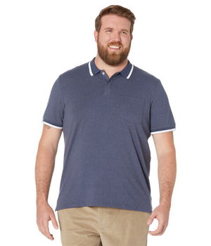 Imbracaminte Barbati The Normal Brand Active Puremeso Tipped Polo Navy, The Normal Brand