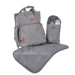 Geanta multifunctionala tip rucsac Cangaroo Lydia Dark Grey, CANGAROO