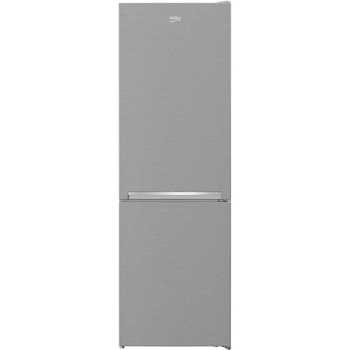 Combina frigorifica BEKO RCSA366K40XBN, 343 l, H 185 cm, Clasa E, argintiu