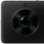 Camera Video de Actiune Xiaomi Mi Sphere 360°, Senzor Sony IMX 206, 3.5K, Wi-Fi, Bluetooth, rezistenta la apa si praf (Negru)