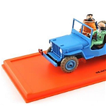 Machete Auto JEEP CJ 2a 24 - OBJECTIF LUNE - Tintin Collection by Atlas 1:43, ATLAS
