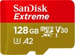 Card de memorie SanDisk MicroSD Extreme SDXC 128 GB + Adaptor SD sdsqxa1-128g-gn6ma