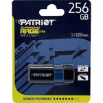 RAGE LITE 120 MB/s 256GB USB 3.2 czarny, Patriot