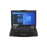 Laptop Toughbook FZ-55 HD 14 inch Intel Core i5-1145G7 8GB 256GB SSD Windows 10 Pro Black Grey