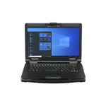 Laptop Toughbook FZ-55 HD 14 inch Intel Core i5-1145G7 8GB 256GB SSD Windows 10 Pro Black Grey