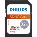 Card de memorie Philips FM32SD45B/00, 32GB, SDHC, Clasa 10, UHS-I U1, Philips
