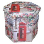 TABURET PLIABIL HEXAGONAL PHONE hr-hexfld43-phn