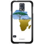 Bjornberry Shell Samsung Galaxy S5/S5 NEO - Africa Alb, 