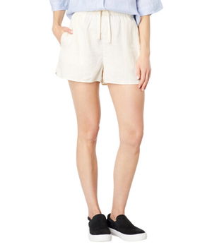 Imbracaminte Femei ECOALF Opazalf Shorts Cream, ECOALF