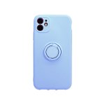 Husa de protectie, Pastel Ring Case, compatibila cu iPhone 13 Pro Max, Albastru