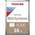Hard disk Toshiba N300 16TB SATA-III 7200RPM 512MB Bulk, TOSHIBA EUROPE