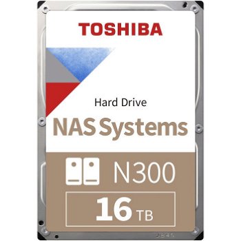 Toshiba Hard disk Toshiba N300 High-Rel. Hard Drive 3,5 16TB, Toshiba