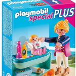 Mama si bebe cu masa de schimbat playmobil, Playmobil