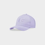 Șapcă cu cozoroc strapback pentru fete - mov, 4F Sportswear