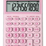 Calculator de birou, 10 digits, 149 x 100 x 27 mm, dual power, SHARP EL-M335BPK - roz, Sharp