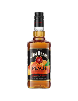 Whisky Jim Beam Peach, 0.7L, 32.5% alc., SUA
