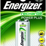 Energizer Battery Power Plus 9V Block 175mAh 1 buc., Energizer