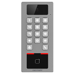 Terminal control acces si interfon cu tastatura si cititor card, rezolutie 2MP, Wi-Fi, RS485, Alarma - HIKVISION, HIKVISION