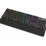 Tastatura Gaming Mecanica SPC Gear GK550 Omnis Kailh Blue, Iluminare RGB (Negru)