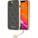 Protectie spate Guess 4G Charms pentru Apple iPhone 13 (Gri)