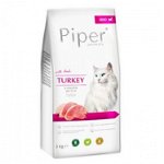 Hrană uscata pentru pisici, Piper Adult Cat cu Carne de Curcan 3kg, Dolina