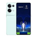 Pachet OPPO UEFA Champions League Telefon Mobil Oppo Reno 8 Pro, Procesor MediaTek Dimensity 8100-Max, AMOLED Capacitiv touchscreen 6.7inch, 8GB RAM, 256GB Flash, Camera Tripla 50+8+2MP, 5G, Wi-Fi, Dual Sim, Android (Verde)