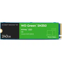 SSD WD Green SN350 240GB NVMe PCI Express 3.0 x4 M.2 2280 wds240g2g0c